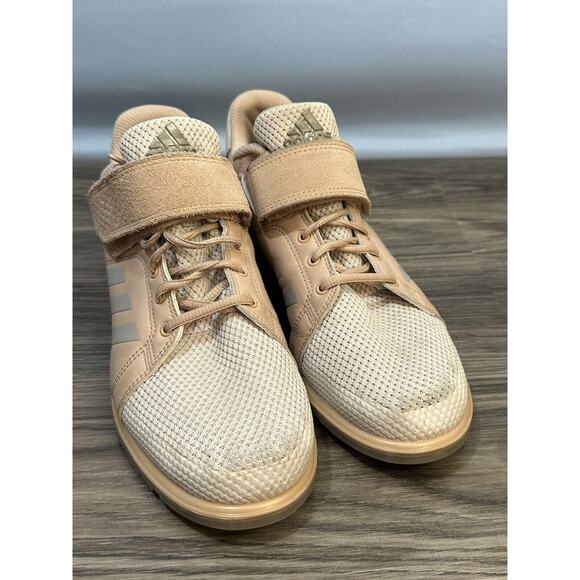 Adidas Power Perfect 3 Mens 8.5 Pink Pearl Ash Weightlifting Shoes (DA9882) - Picture 2 of 10